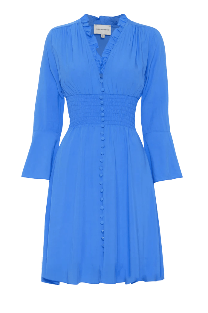 Sally Short Dress in Sky Blue NELLIE DOVE