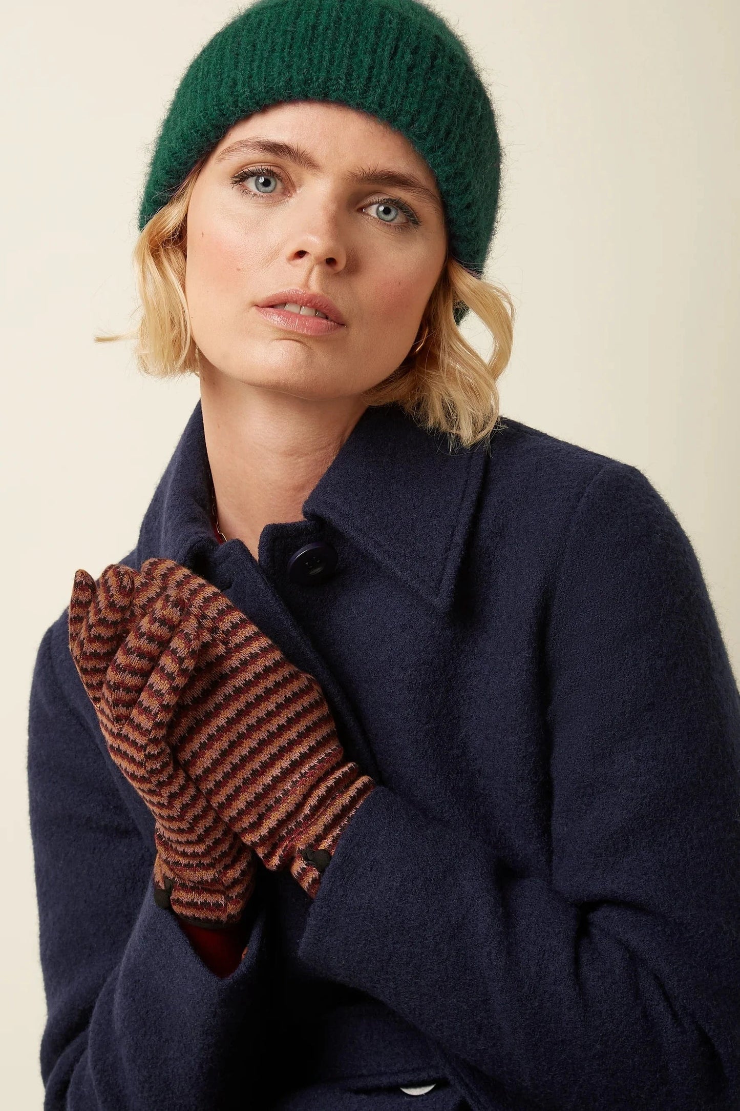 King Louie Hats & Gloves Glove Lush in Rhubarb Red