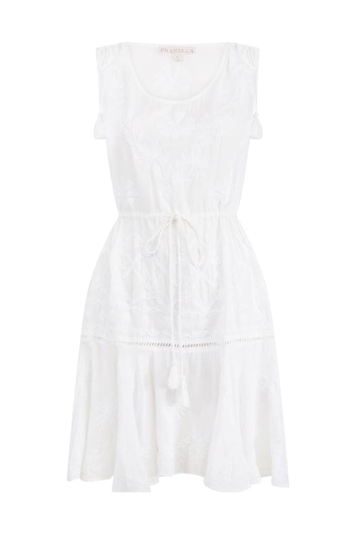 Pranella SIZE SMALL/MEDIUM Ayana White Dress