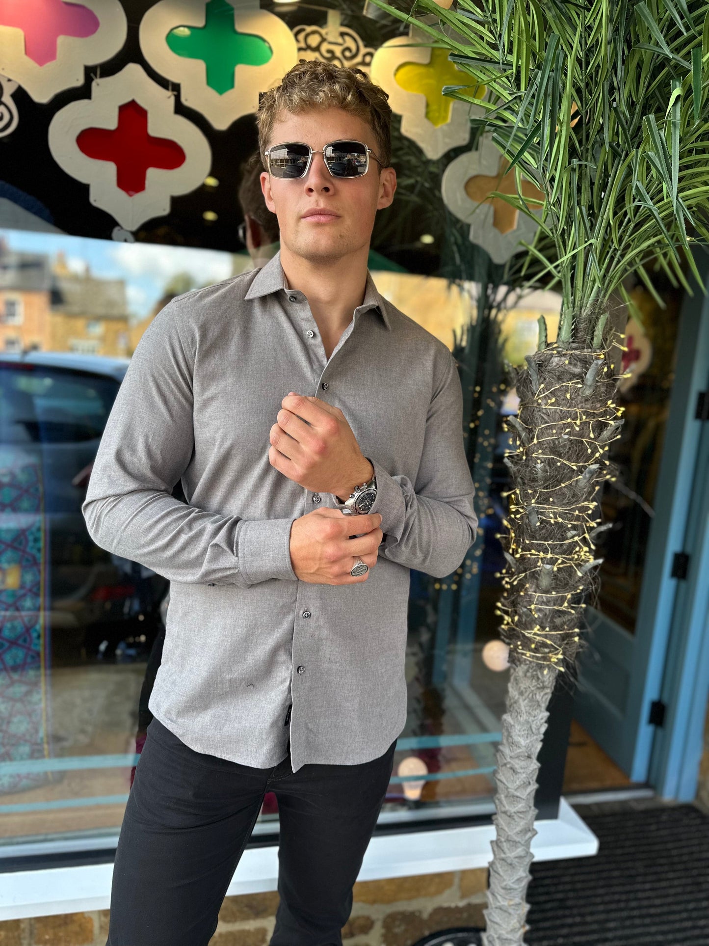 SAND - Mens Mens Shirts Porcini Mushroom Shirt