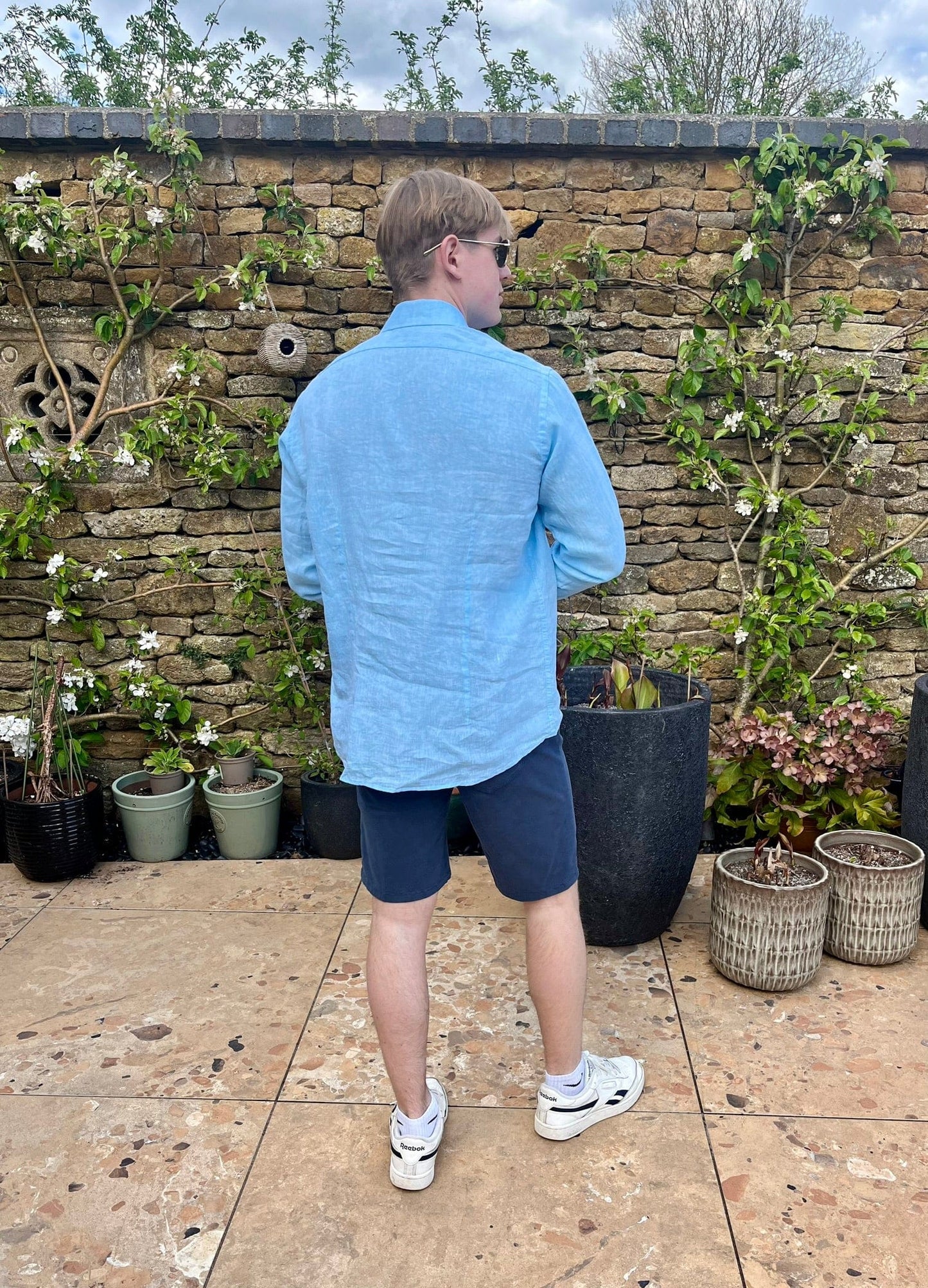 SAND - Mens Mens Shorts Shorts Burton Suede Touch in Navy Blue