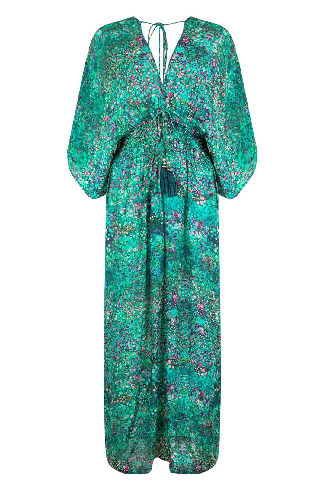 Sophia Alexia Dresses Green Bubbles Capri Kimono
