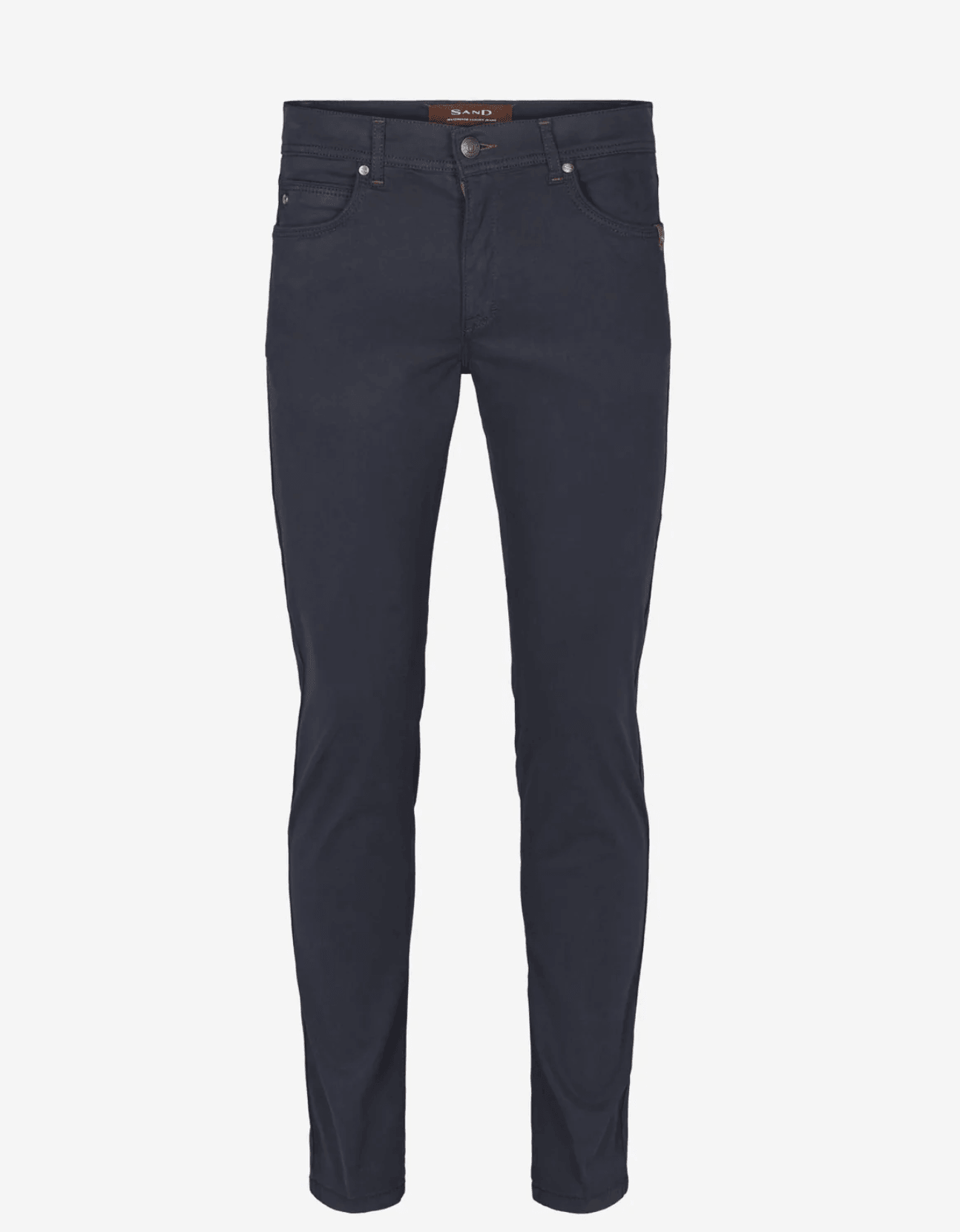 Burton Suede Touch Trousers in Navy Blue NELLIE DOVE