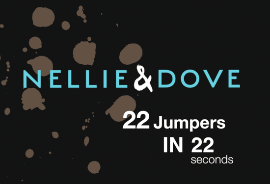 22 jumpers, jumping - in 22 seconds... - NELLIE&DOVE