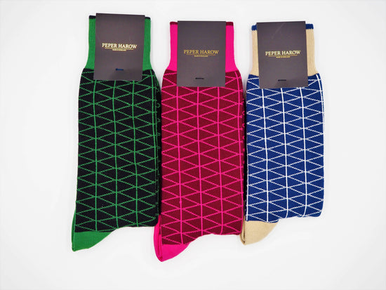 Tritile Men's Luxury Socks: Black