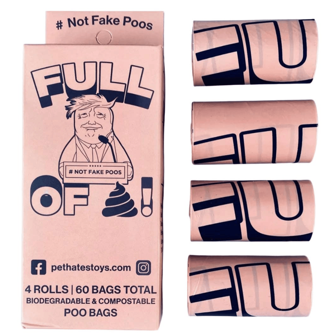 Donald Poo Bags