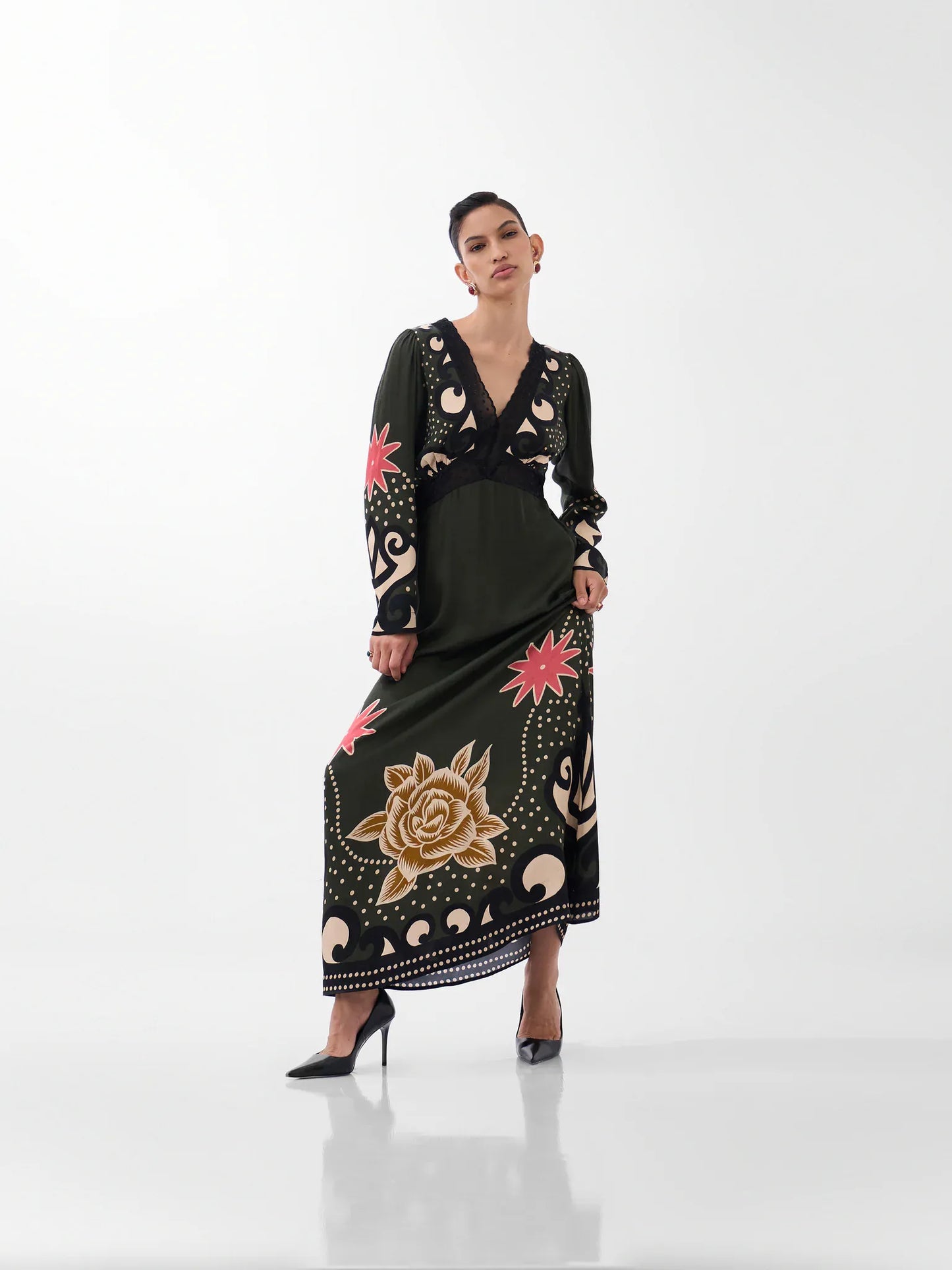 NOIB Dresses Aura Dress in Old Rose