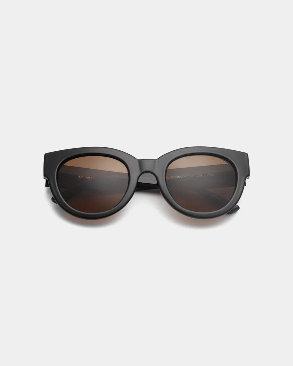 A.Kjaerbede Black Lilly Sunglasses