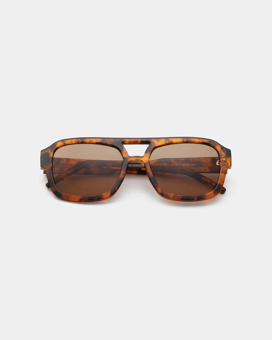 A.Kjaerbede Eyewear Kaya Sunglasses in Havana