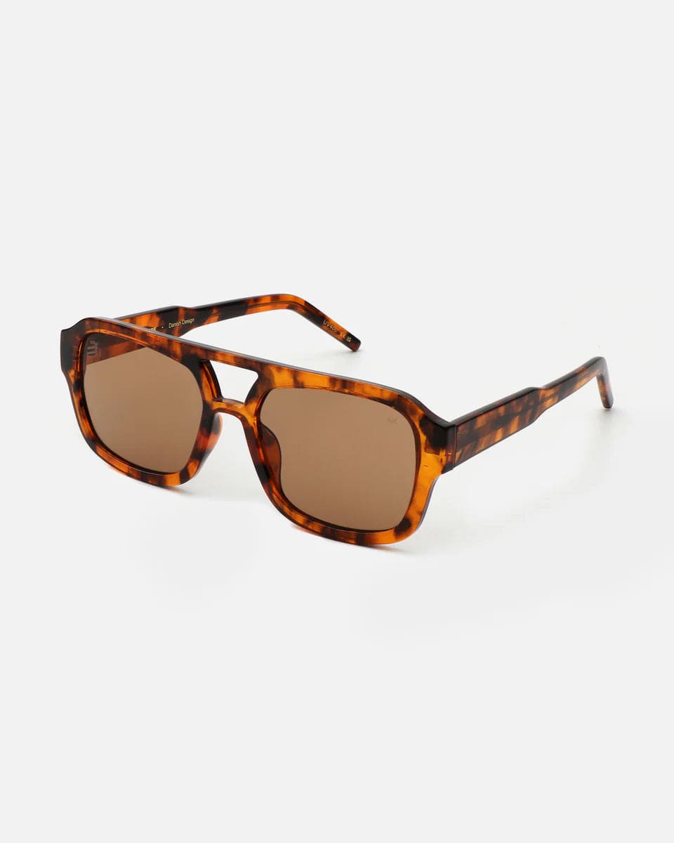 A.Kjaerbede Eyewear Kaya Sunglasses in Havana