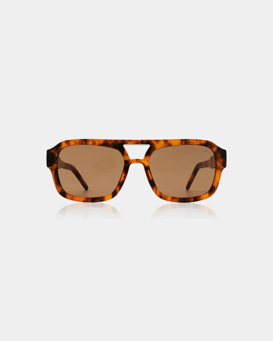 A.Kjaerbede Eyewear Kaya Sunglasses in Havana