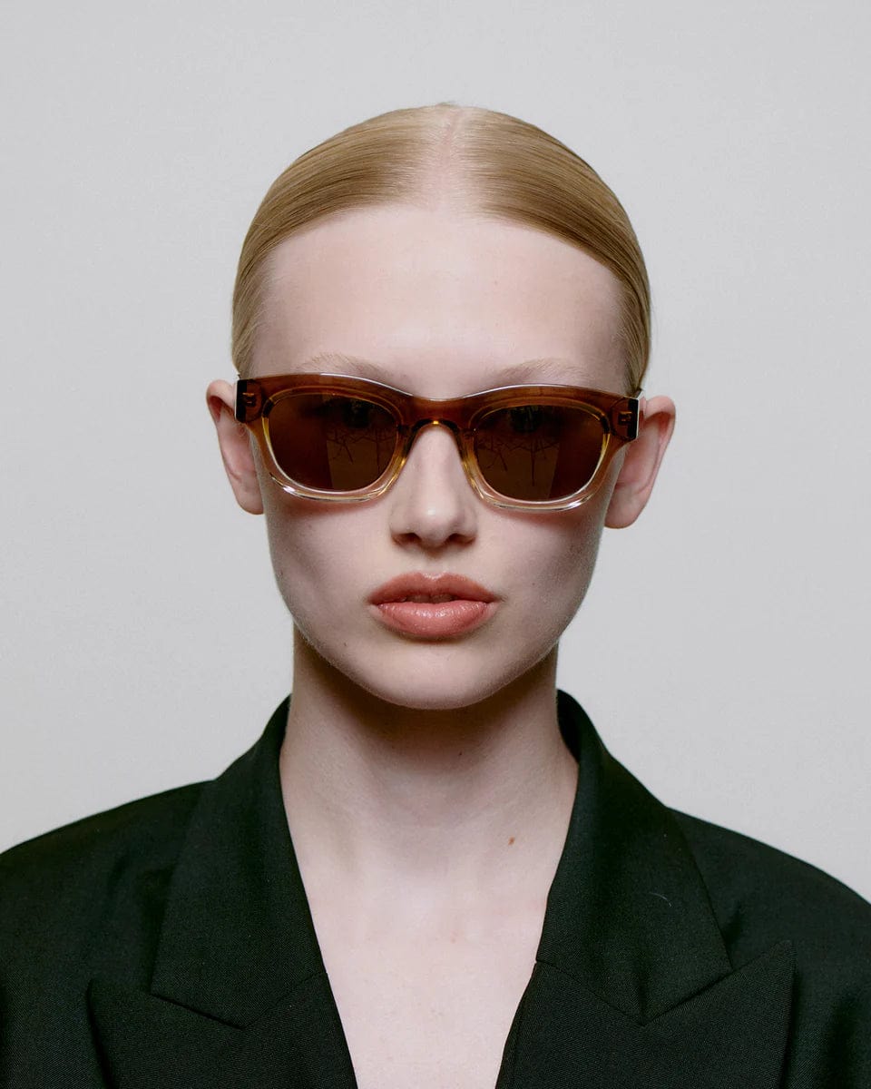 A.Kjaerbede Eyewear Smoke/Champagne Lane Sunglasses