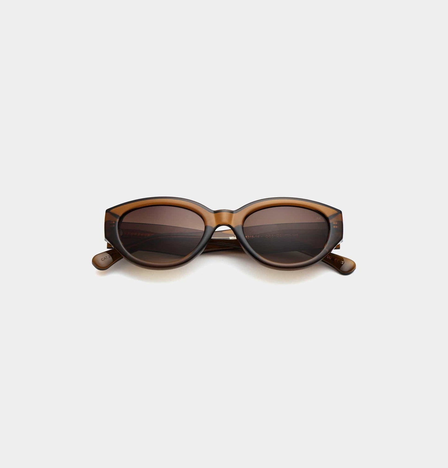 A.Kjaerbede Smoke Transparent Winnie Sunglasses