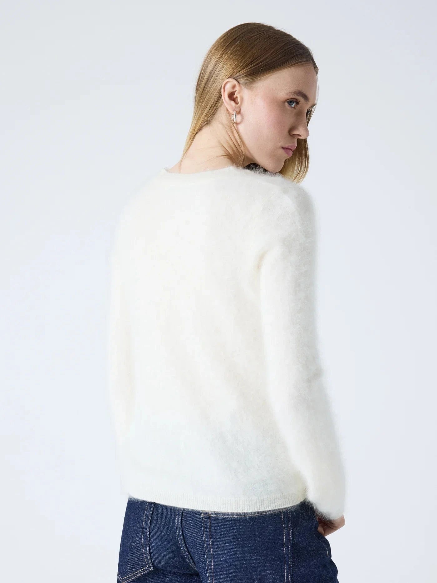 Absolut Cashmere Knitwear Cali Cashmere Jumper in Cream