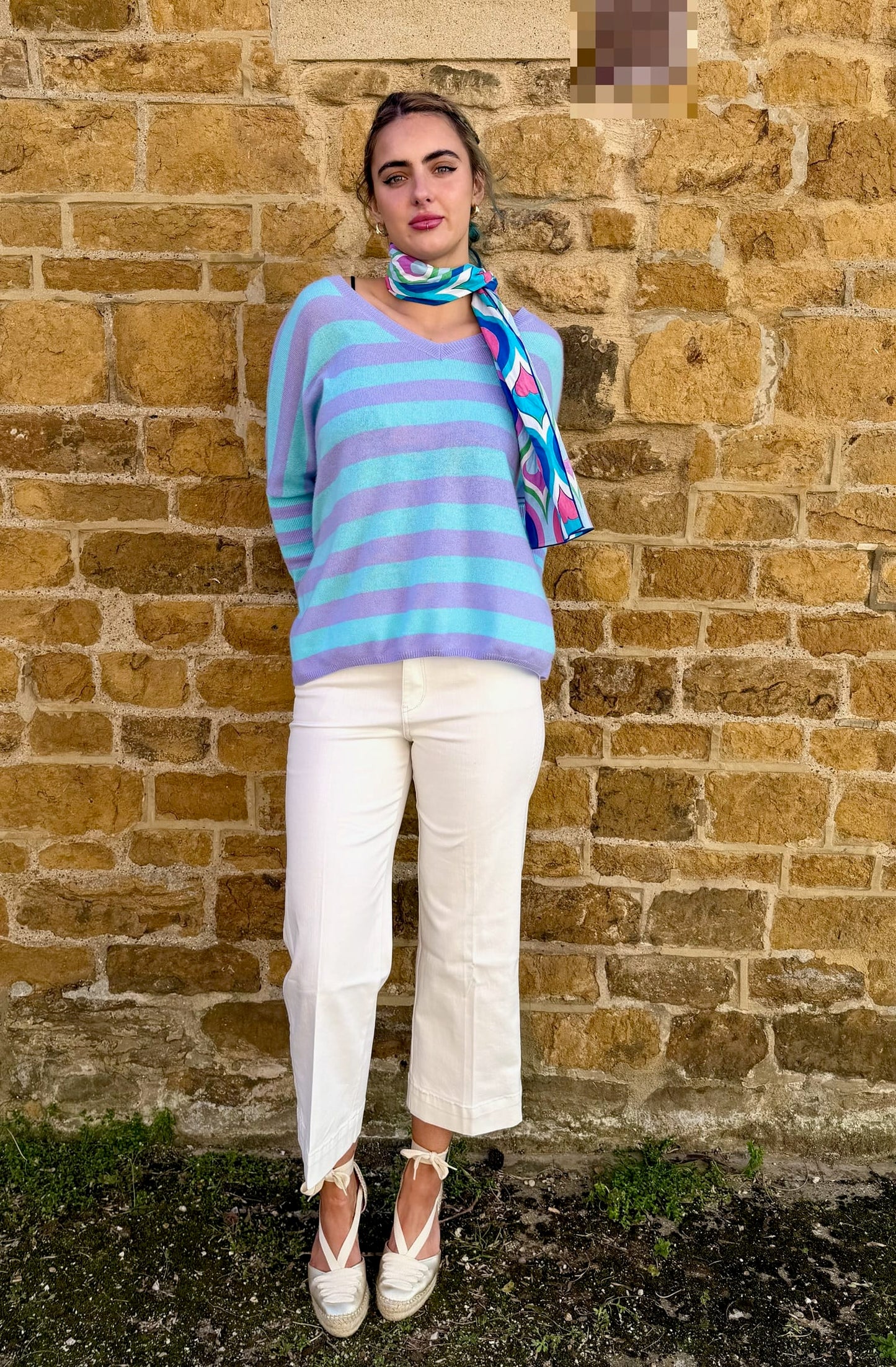 Absolut Cashmere Knitwear Janet Striped Jumper