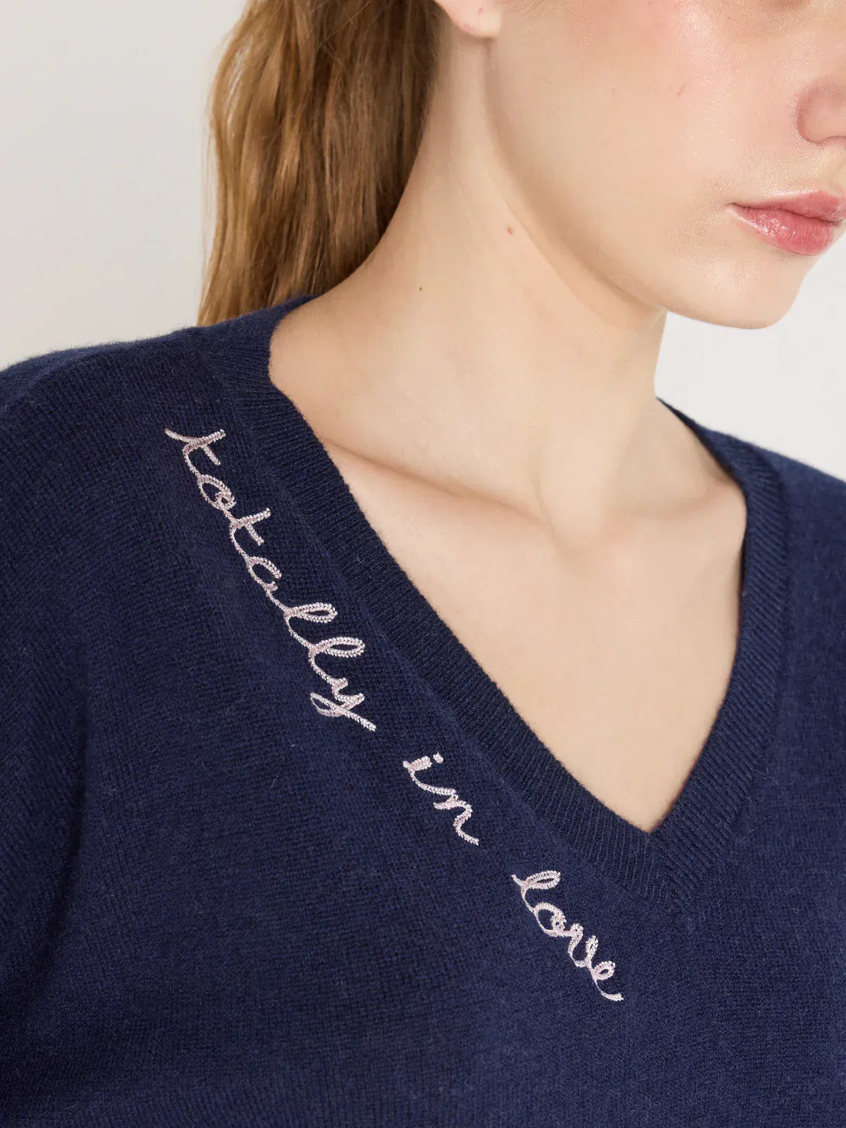 Absolut Cashmere Knitwear Kennedy Cashmere V-Neck