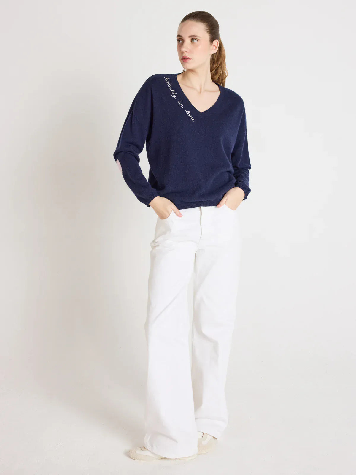 Absolut Cashmere Knitwear Kennedy Cashmere V-Neck