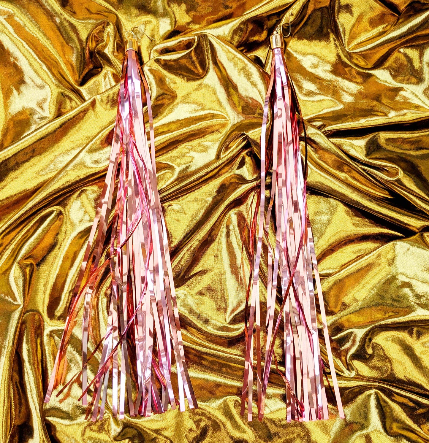 All The Discos Glasses Tassels: Silver
