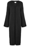 American Dreams June Alpaca Cardigan with Hood in Black