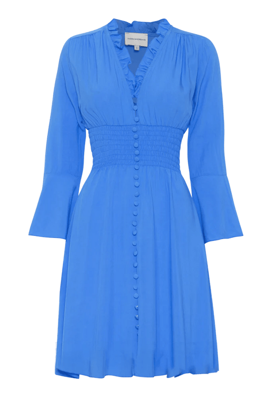 AmericanDreams Dresses Sally Short Dress in Sky Blue