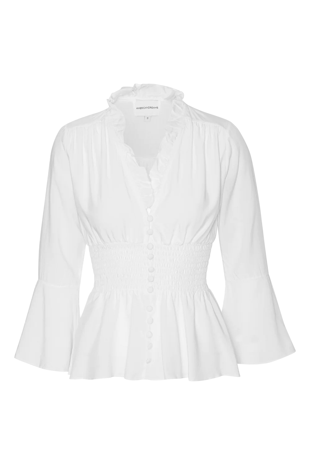AmericanDreams Sally Top in White