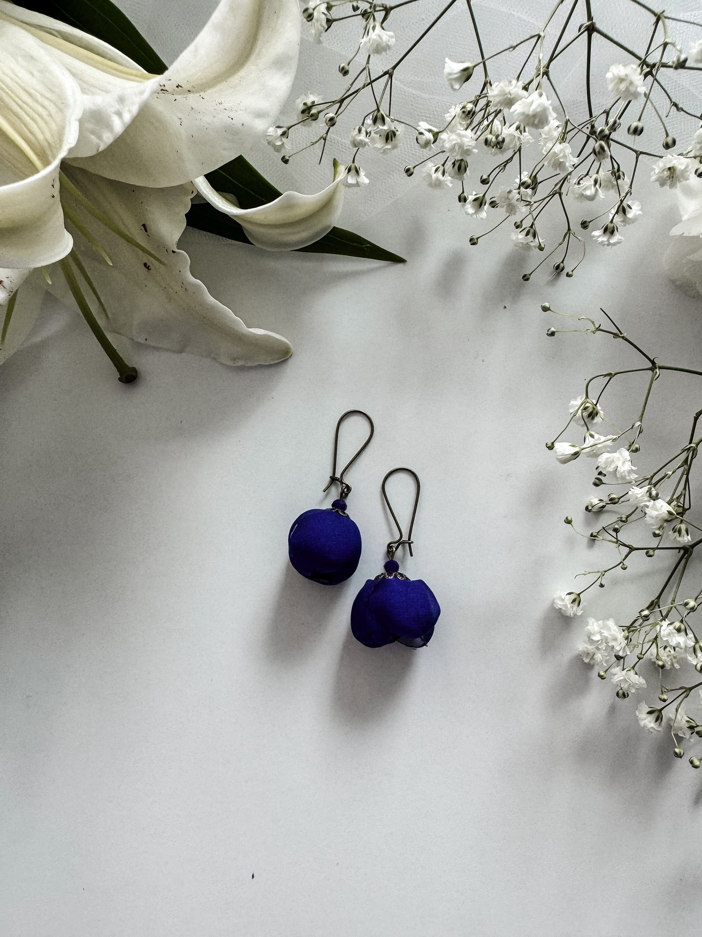 Ana Popova Earrings EARRINGS Frida Earrings in Indigo