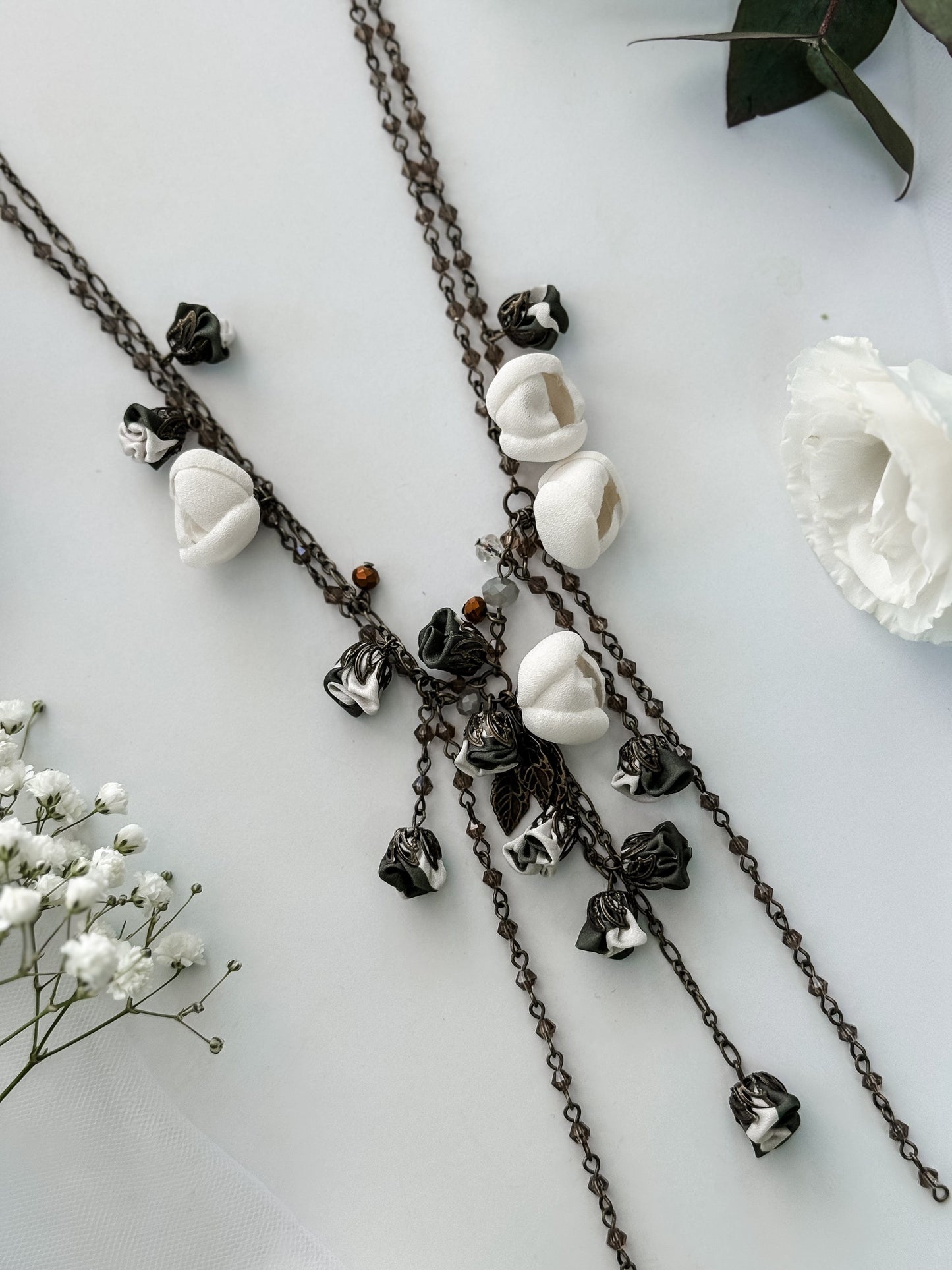 Ana Popova Necklaces Teresita Necklace in Olive Tree