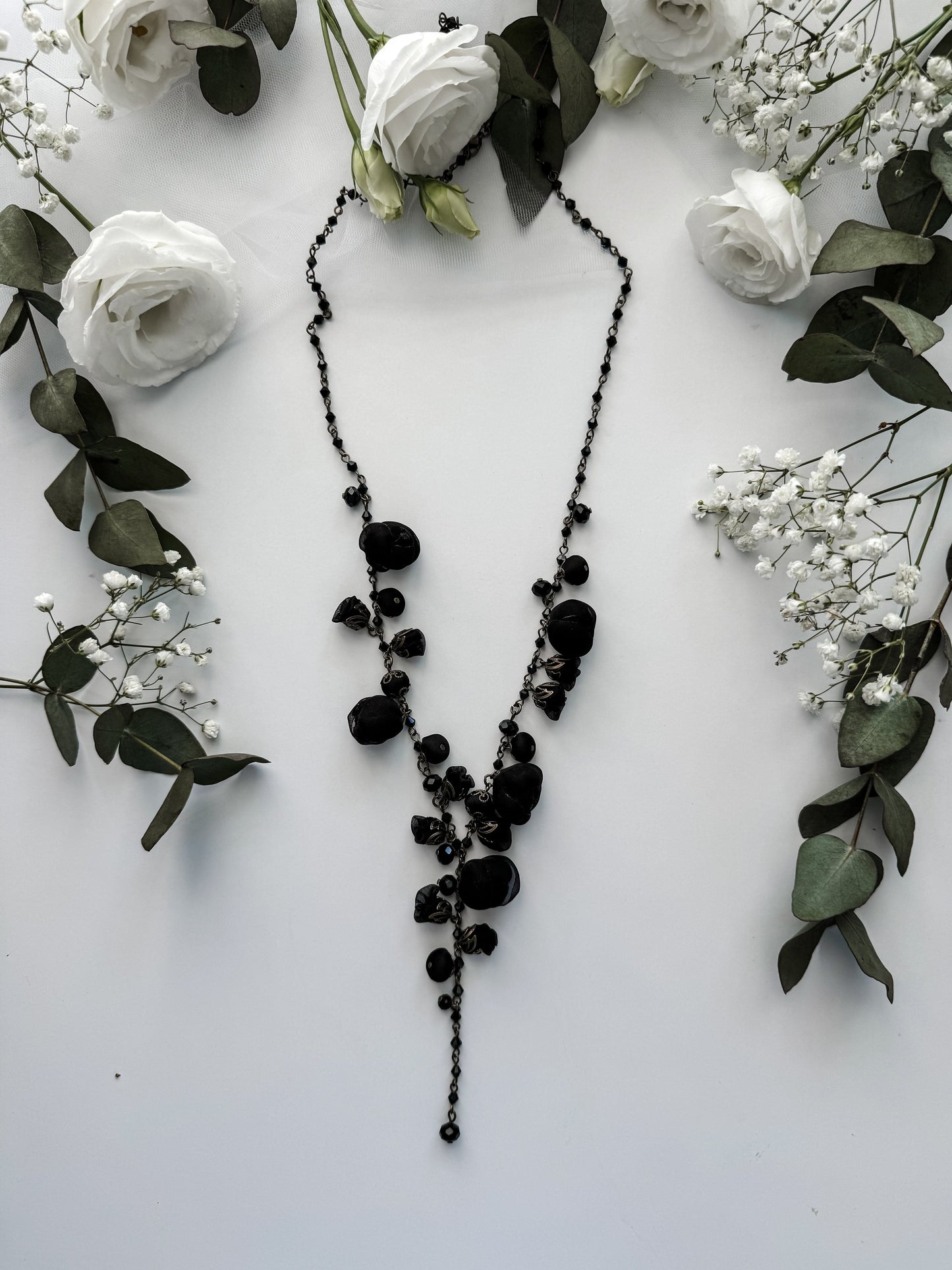 Ana Popova Necklaces Vanessa Necklace in Black