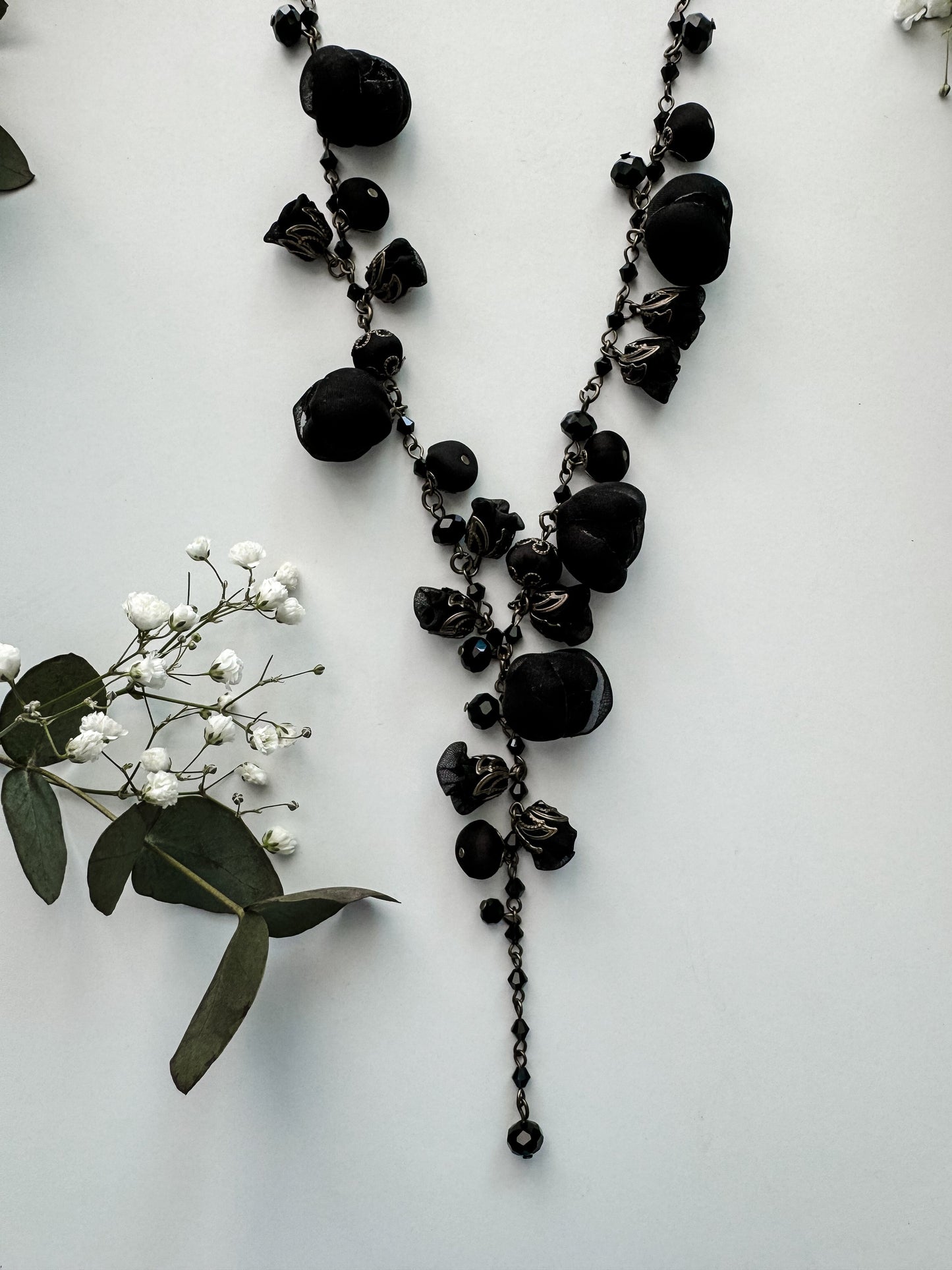 Ana Popova Necklaces Vanessa Necklace in Black