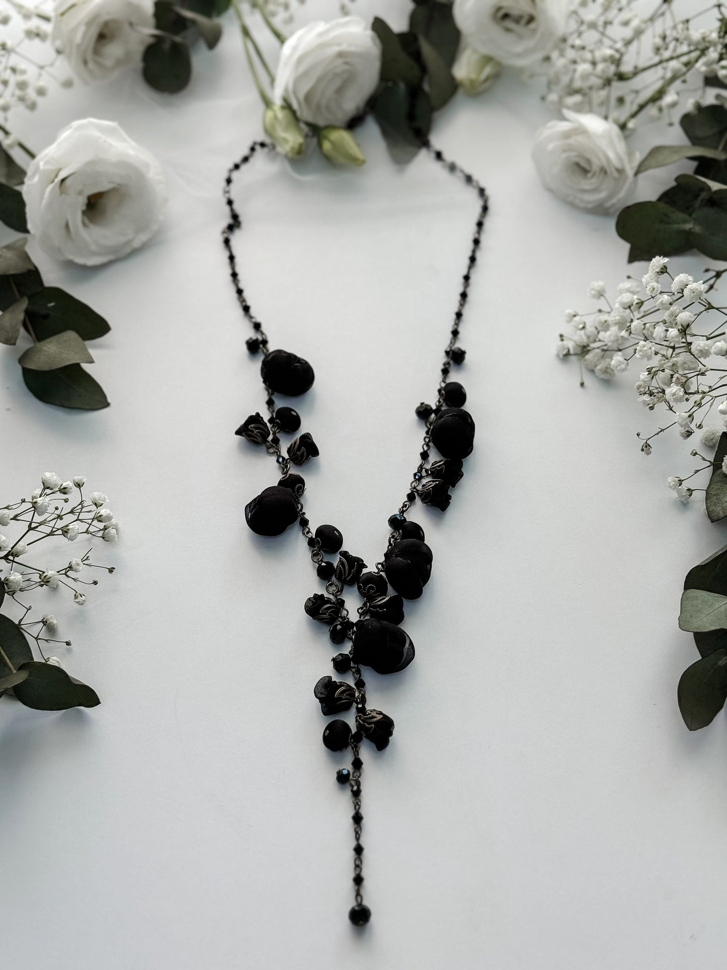 Ana Popova Necklaces Vanessa Necklace in Black