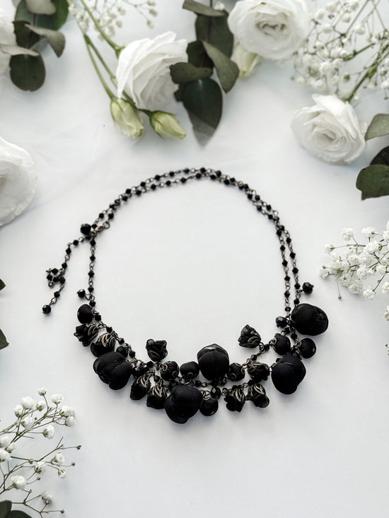 Ana Popova Necklaces Vanessa Necklace in Black