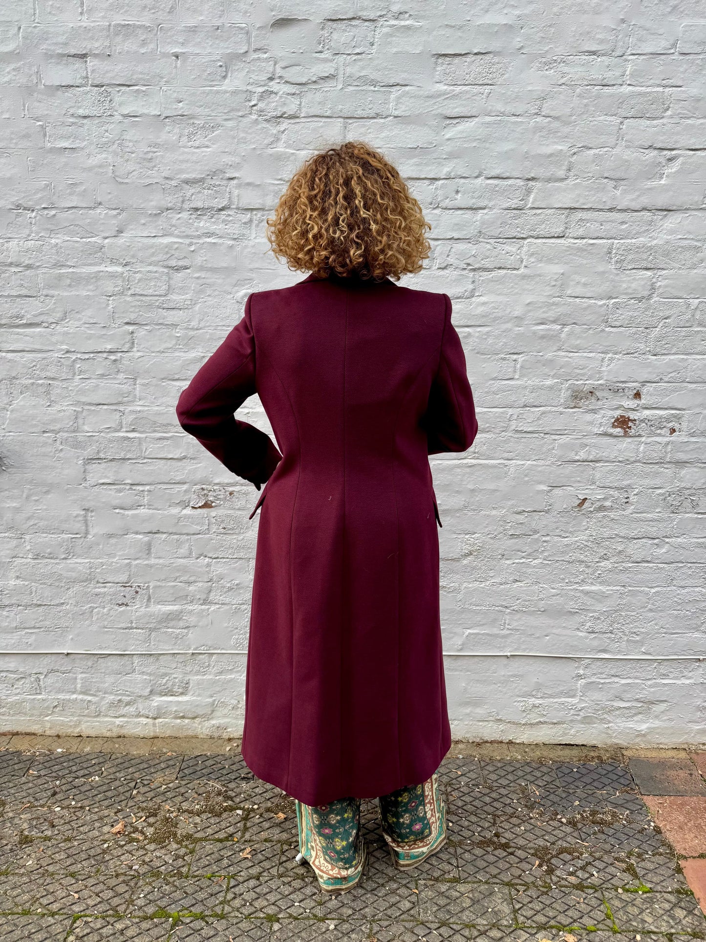 ARGGIDO Coats Grana Coat in Bordeaux