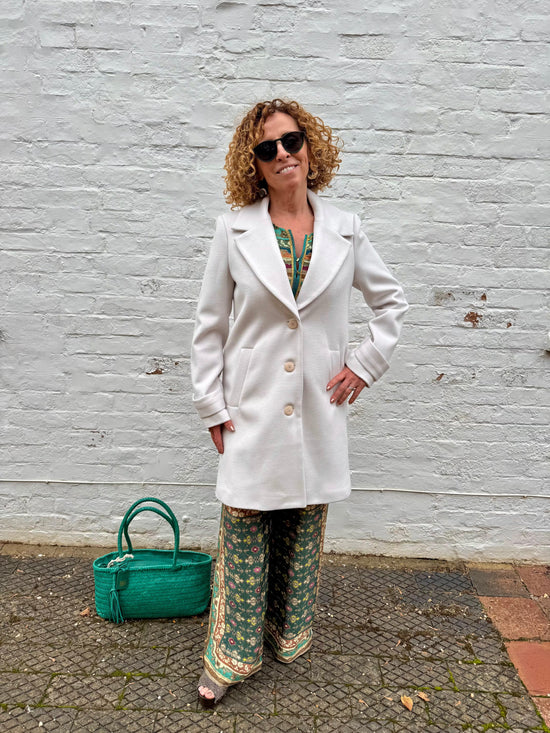 ARGGIDO Coats Paris Coat Blanc