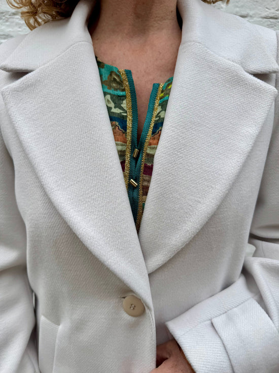 ARGGIDO Coats Paris Coat Blanc