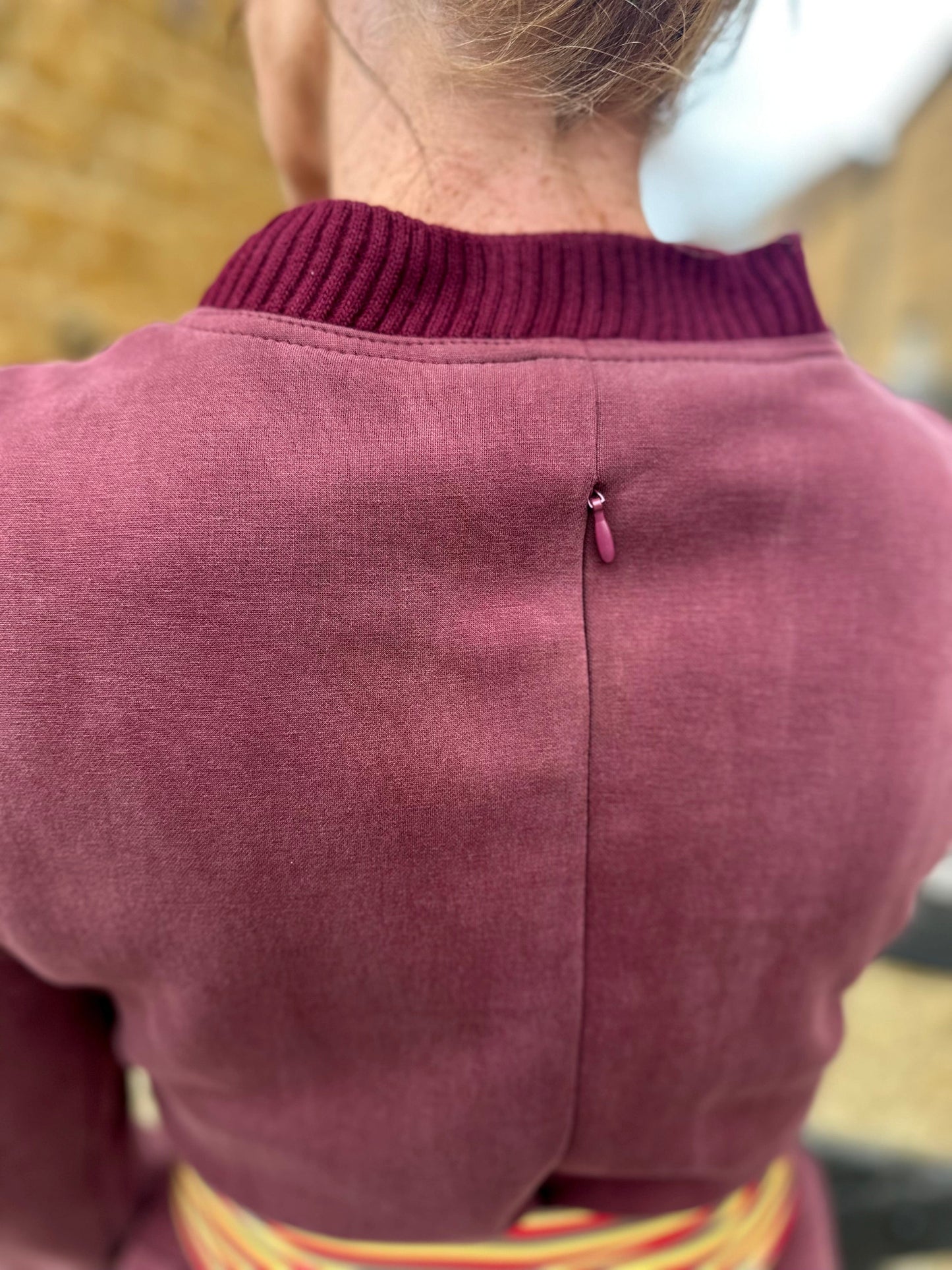 ARGGIDO Dresses The Harmony Dress in Bordeaux