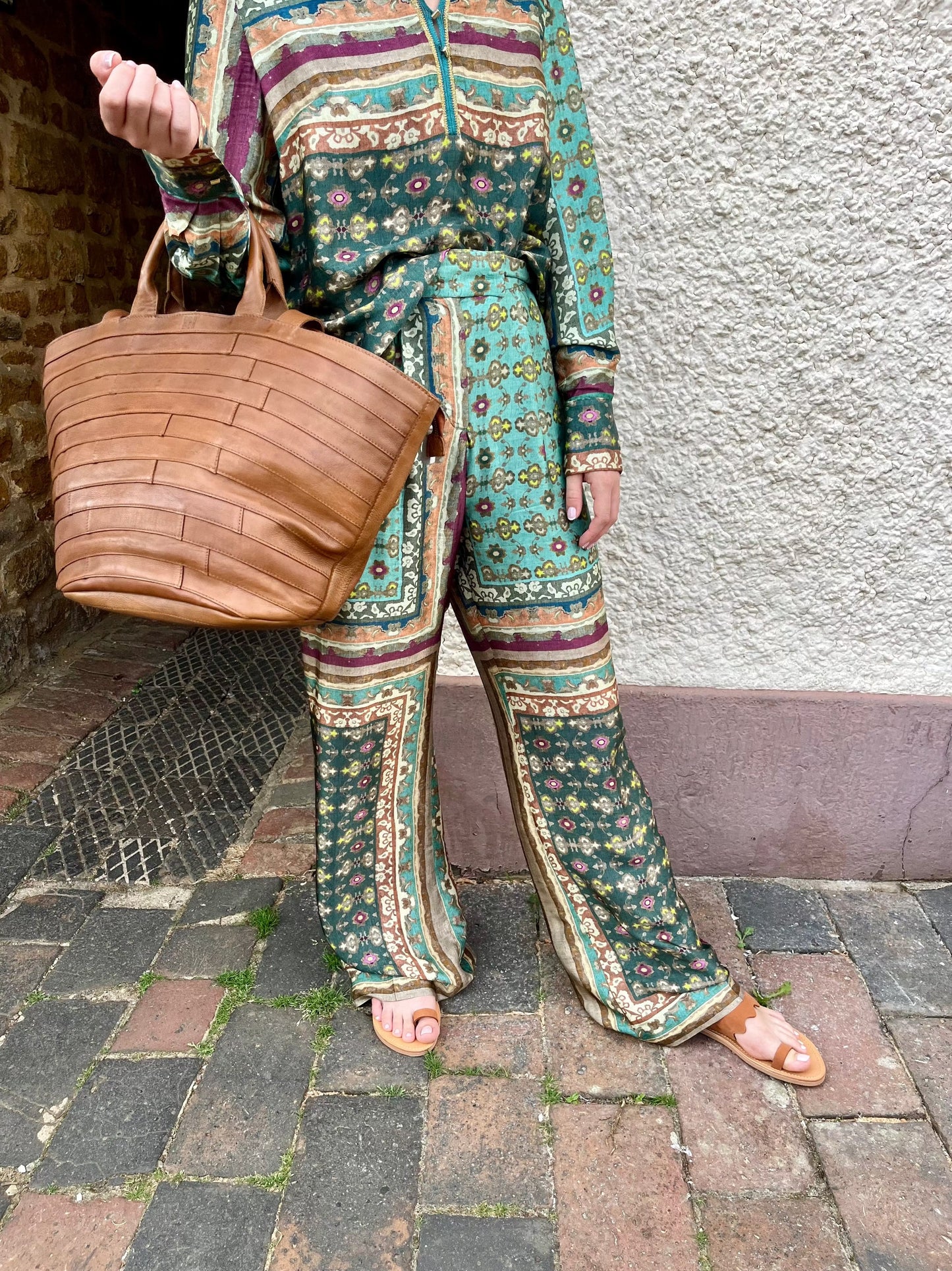 ARGGIDO Trousers Exotic Sea Trousers