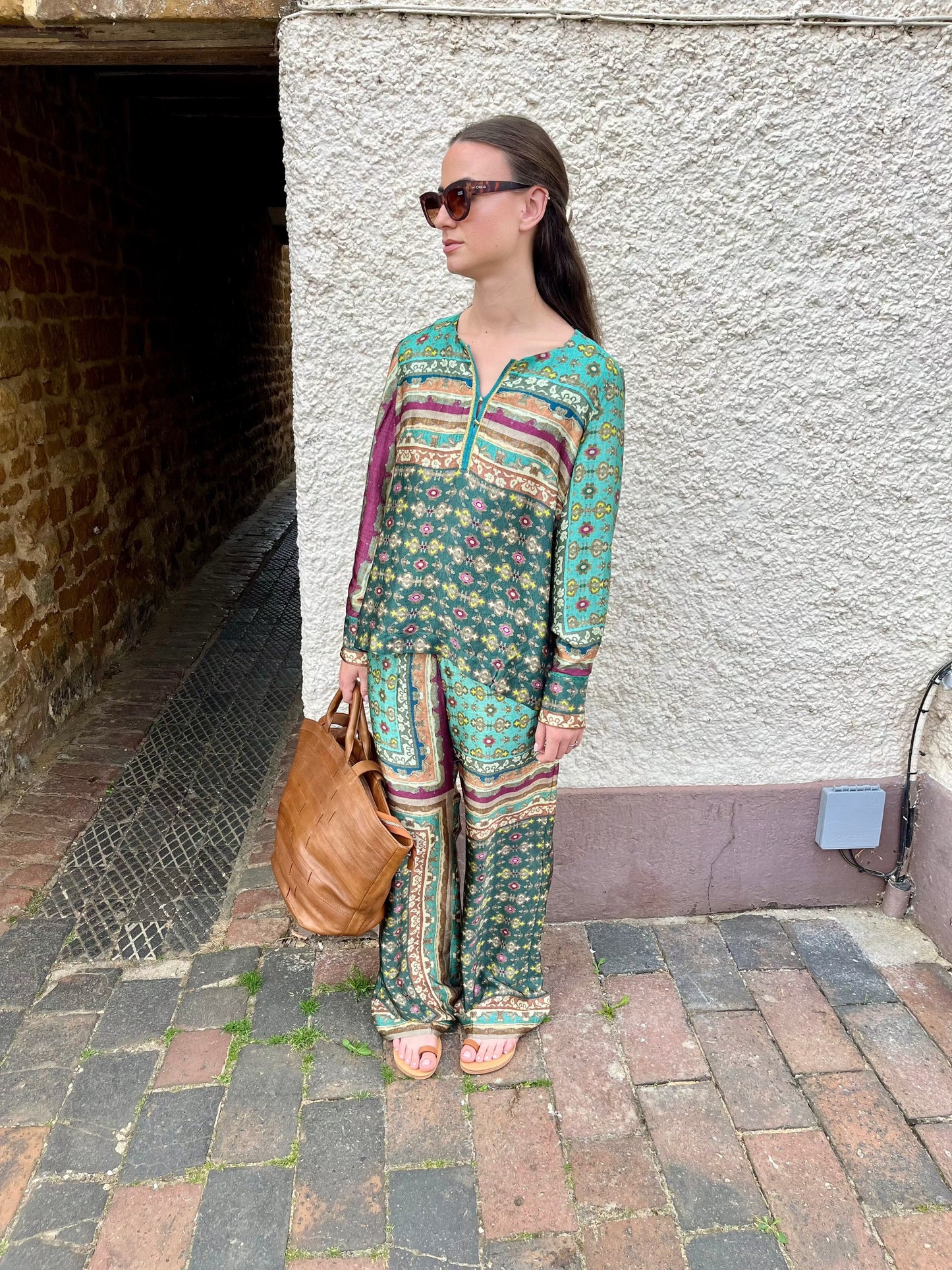 ARGGIDO Trousers Exotic Sea Trousers