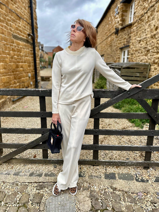 ARGGIDO Trousers Serenity Trousers in Ivory