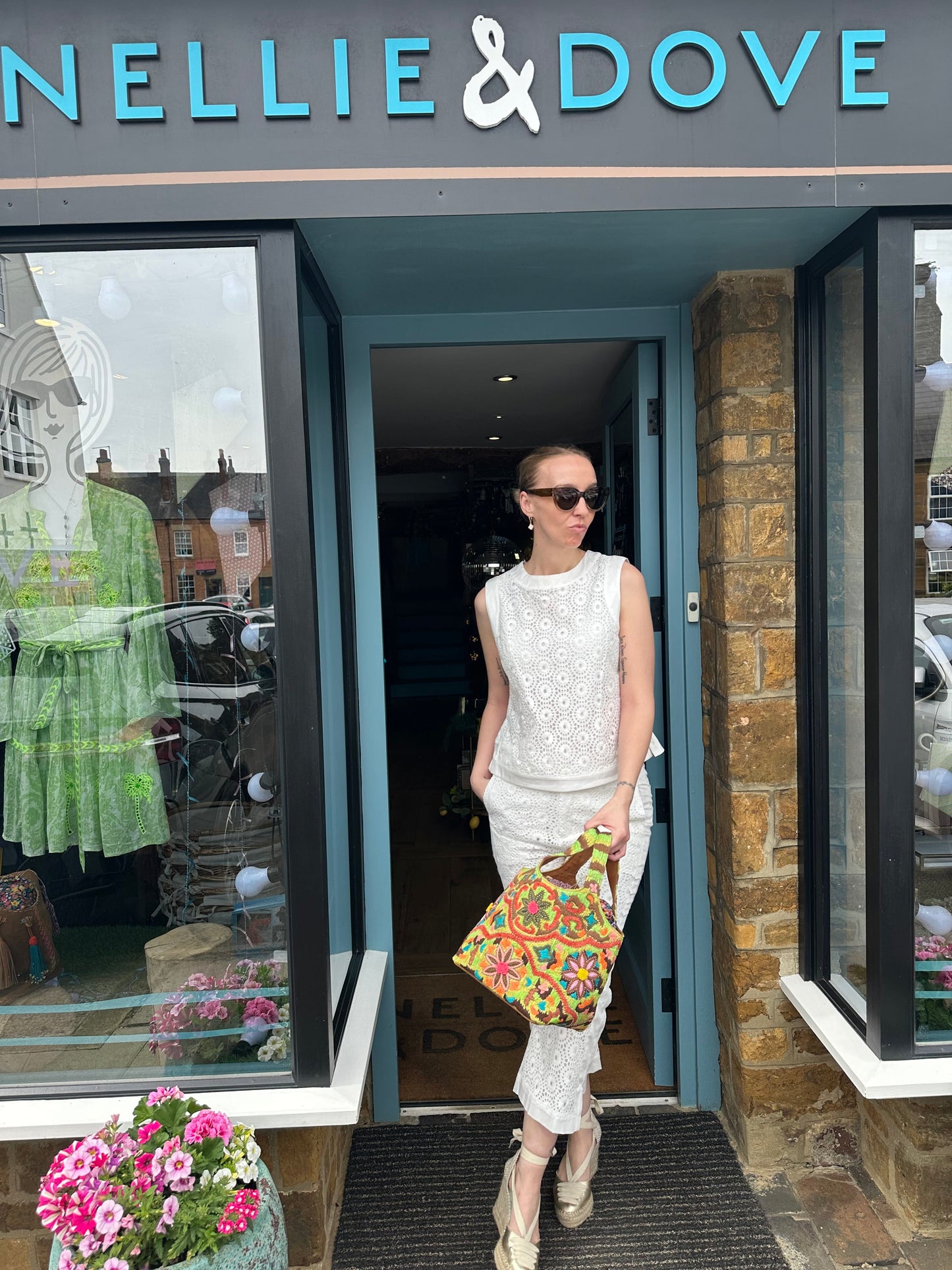 ARGGIDO Trousers The Willow Broderie Trousers