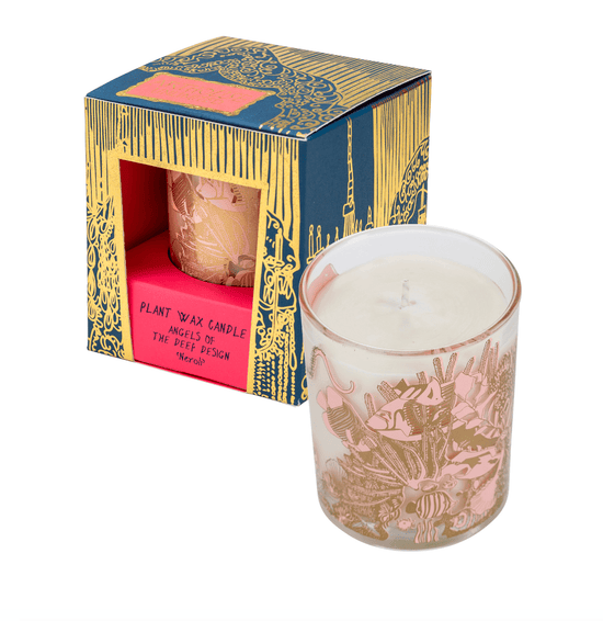 ARTHOUSE UNLIMITED Accessories Angels Of The Deep Plant Wax Candle Neroli