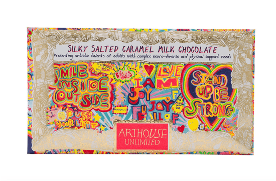 ARTHOUSE UNLIMITED Accessories Full of Joy, Silky Salted Caramel Milk Chocolate