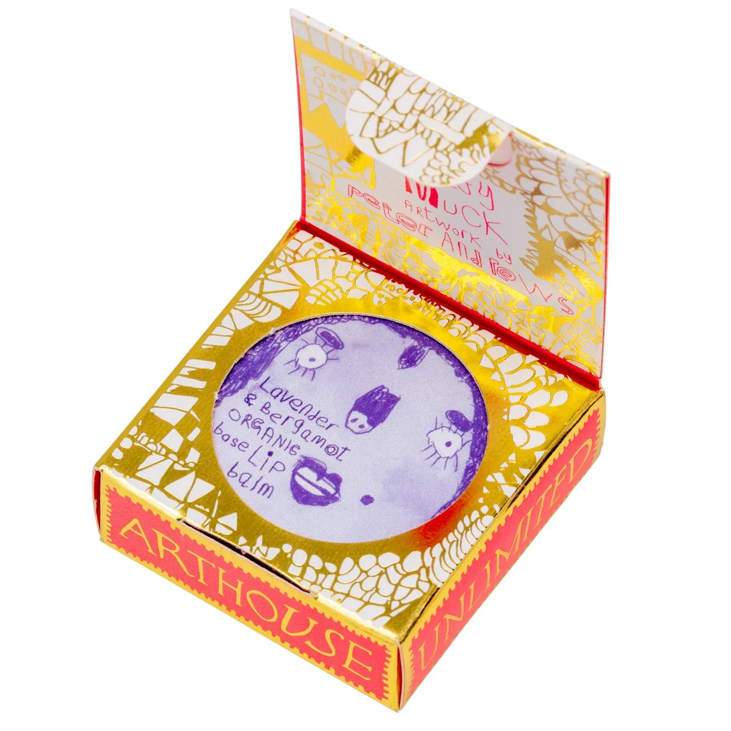 ARTHOUSE UNLIMITED Bath & Body Lady Muck, Lip Balm, Lavender & Bergamot