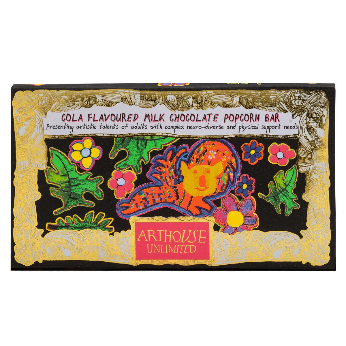 ARTHOUSE UNLIMITED Chocolate Bars King Koala, Cola Milk Chocolate Popcorn