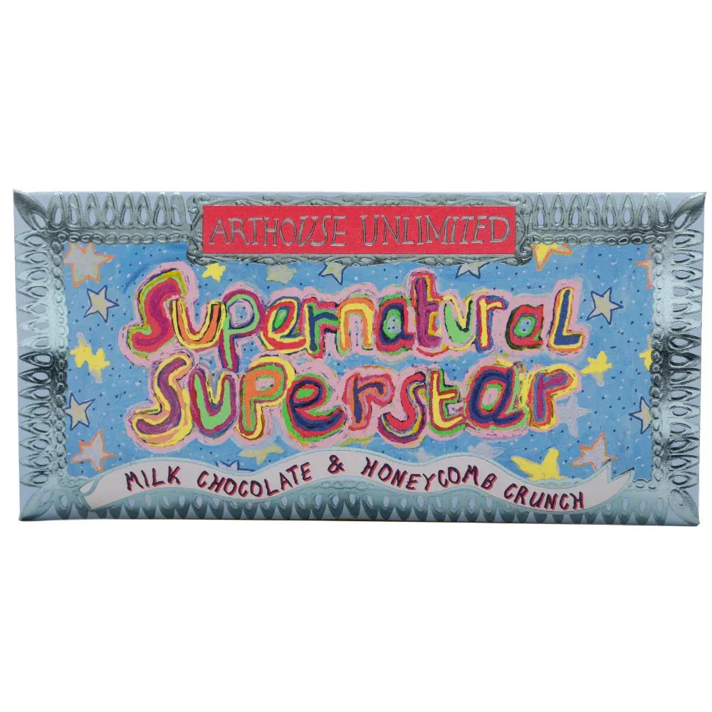ARTHOUSE UNLIMITED Chocolate Joy Sized: Supernatural Superstar, Milk Chocolate & Honeycomb Crunch