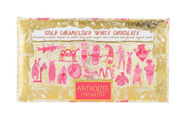 ARTHOUSE UNLIMITED Gifts Gold caramelised White Chocolate - Timeless Treasures