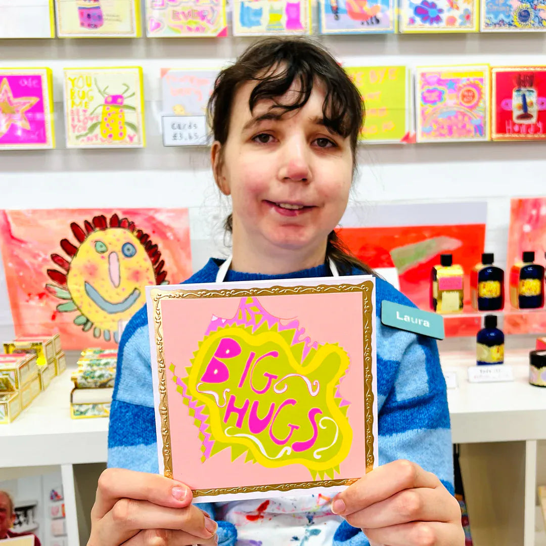 ARTHOUSE UNLIMITED Greetings Cards Big Hugs Greetings Card