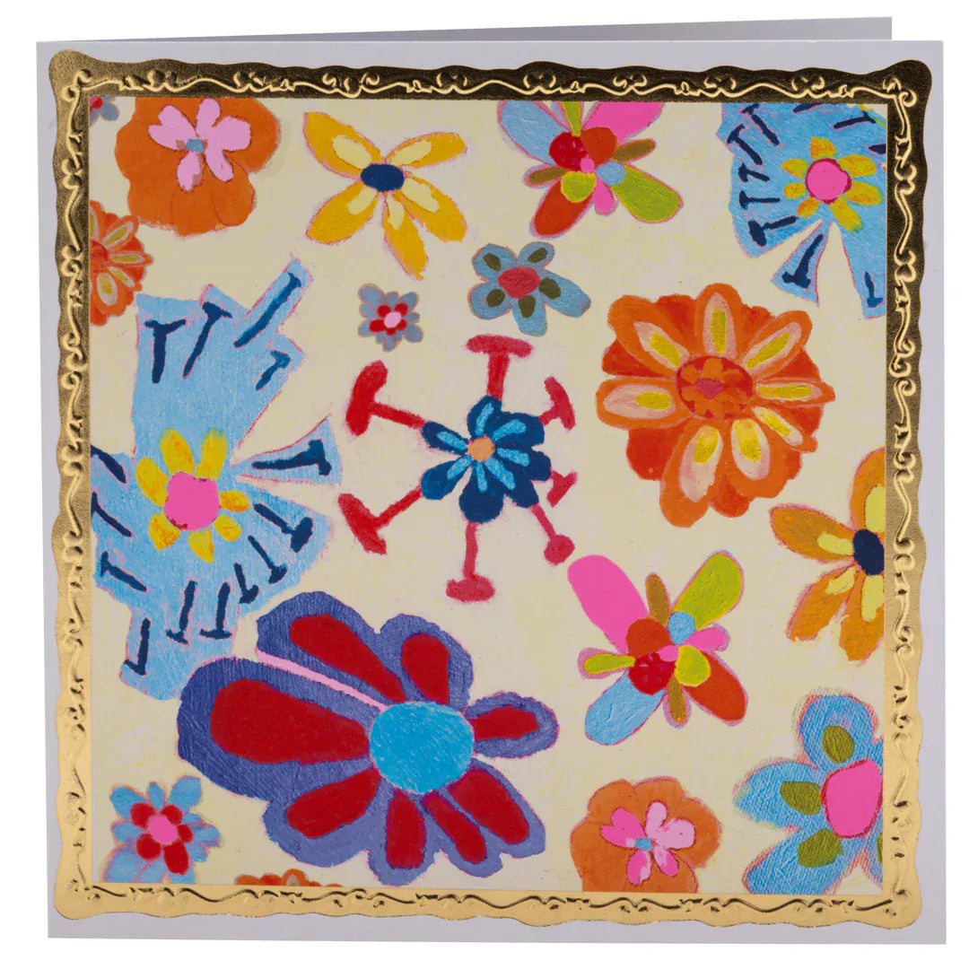 ARTHOUSE UNLIMITED Greetings Cards Flowers Greetings Card