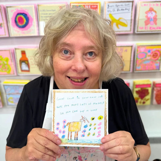 ARTHOUSE UNLIMITED Greetings Cards Good Luck in Your Job, Greetings Card