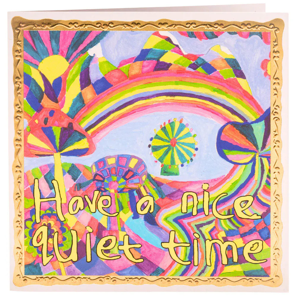 ARTHOUSE UNLIMITED Greetings Cards Have a Nice Quiet Time, Greetings Card