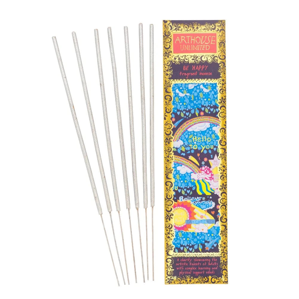 ARTHOUSE UNLIMITED Incense Be Happy, Incense Sticks